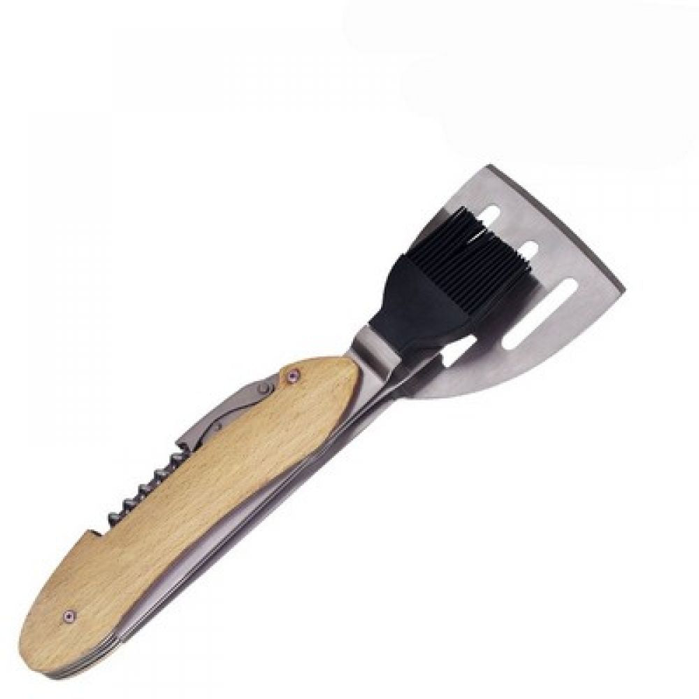 COC060 SET PARA PARRILLA CON MANGO DE MADERA