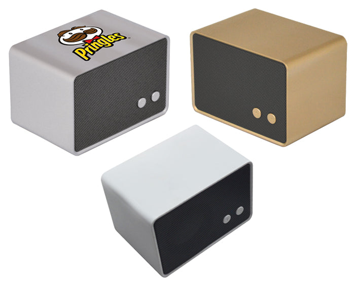 ✅Bocina portátil de tecnología bluetooth con batería recargable - Lucky Alien Promotional