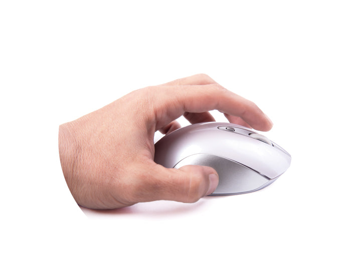 ✅Mouse inalámbrico, con compartimento para guardar control USB a distancia - Lucky Alien Promotional