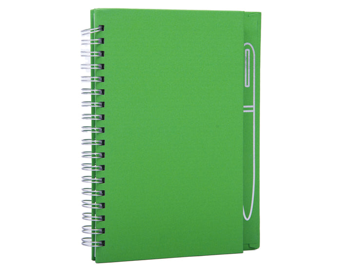 ✅Libreta personal con espiral - Lucky Alien Promotional