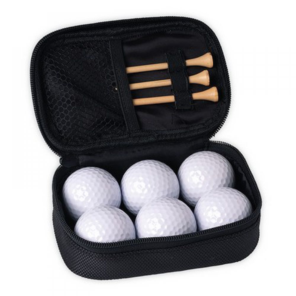 Clave:  DE-10030  ESTUCHE CON 6 PELOTAS DE GOLF