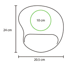 Cargar imagen en el visor de la galería, DK-067 Mouse pad con soporte de silicón
