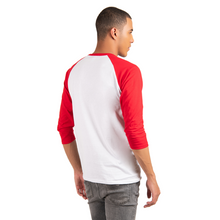 Cargar imagen en el visor de la galería, Playera Beisbolera 3/4 Cuello Redondo para Sublimar
