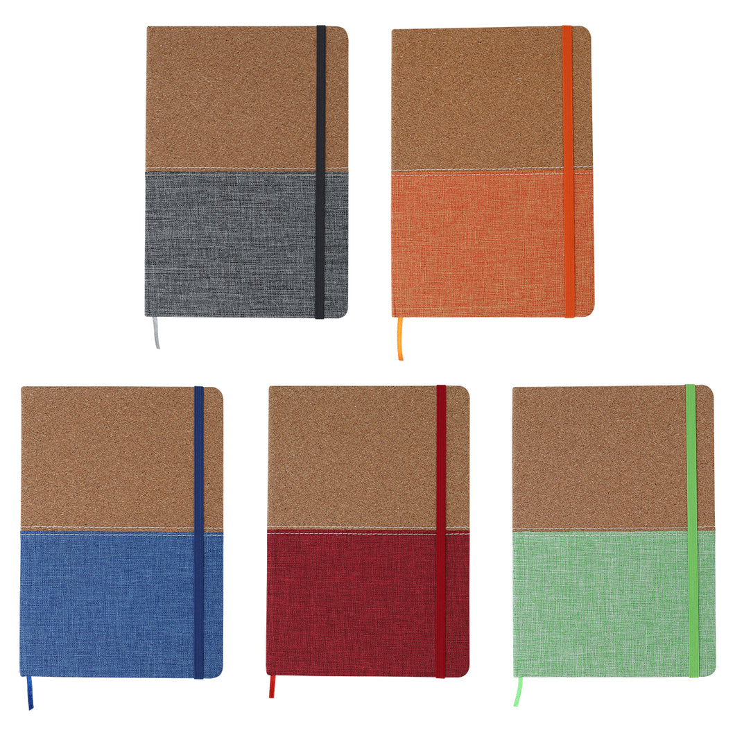 LB-062 Libretas Ecológica Libreta corcho bi tono