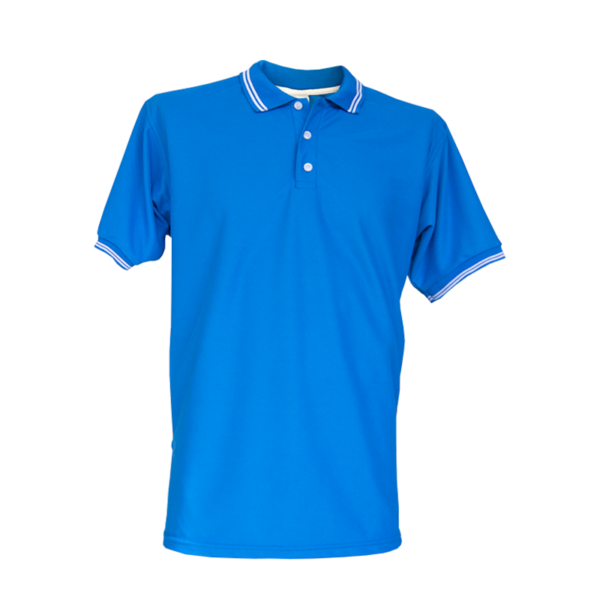 Playera Tipo Polo Fit Vivos Deportivo Caballero