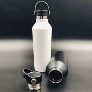 ✅Termo con doble pared de acero inoxidable con tapa enroscable - Lucky Alien Promotional